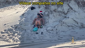 Preview 4 of Sexy Gym Trainer Sex Video - Tirei a calcinha no carro e chupei meu amigo