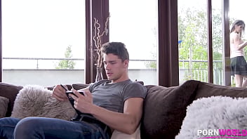 Preview 1 of Shane Diesel And Kylie Worthy - Guy Continues Reading the Book after He Pussy Fucked and Filled Up His GF Lana Seymour&#039_s Mouth with Cum