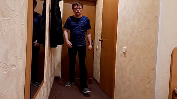Preview 1 of Albanka 1 - Fag jerks off with a banana