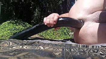 Preview 3 of Gemes Japan - giant black dildo 1