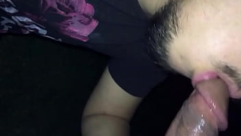 Preview 4 of Frau Mastubiert Heimlich - Sucking up daddy