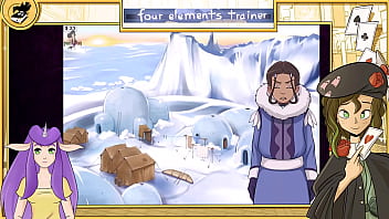 Preview 3 of Yong Boy Penis - Avatar the last Airbender Four Elements Trainer Part 9 New Route