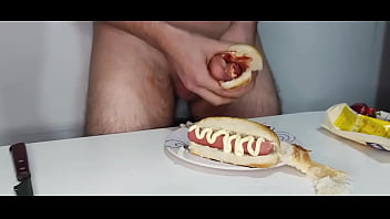 Preview 4 of Doctor Poen - Food porn #3 - Hot - Smearing my dick in toppings