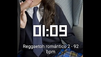 Preview 2 of Xxx Saxy Jane - Reggaeton rom&aacute_ntico 2 - 92bpm