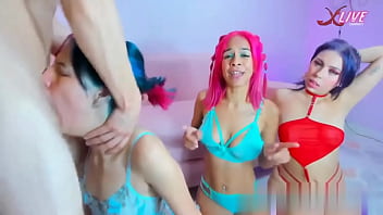 Preview 4 of Momo Big Ass Son - After party hot bitch with a lot of desire to fuck gives good blowjob