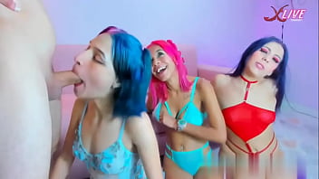 Preview 2 of 10 K Land - Dirty hungry bitch squeezes cock begging for cum