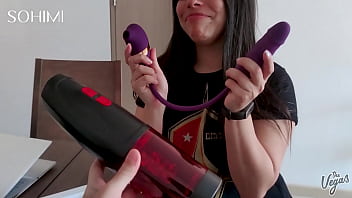 Preview 2 of Anime Pornpros - Latina pornstar Selena Vega trying her new Sohimi sex toy! Get yours at sohimi.com and with the code &quot_TV10&quot_ get a 10% discount