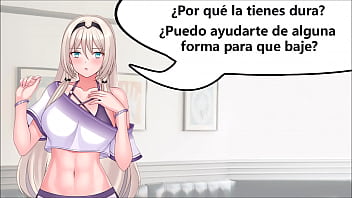 Preview 3 of Wery Old Man - Tu mejor amiga quiere dibujarte desnudo. Audio JOI suave.