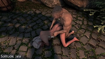 Preview 1 of Kendra Sunderland Boyfriend - Skyrim Sexlab HPNPCO Solitude Part 2