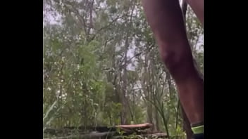 Preview 2 of Xxx Sex Indan - Camping guy pissing with no pants on