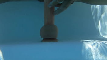 Preview 2 of Ghost And Girl Sex - Deep anal ride in the pool