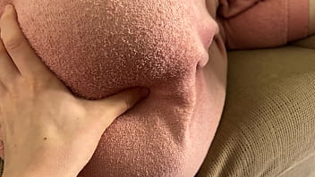 Preview 1 of Lesbianas Dildo Doble - Tight Ass Fuck,  My first anal for 3 months