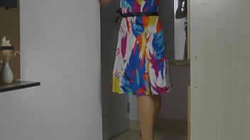 Preview 1 of Hot Solo Babe Girl - I just love getting Quickie from my BBC gateman before going to church,  trust me he knows how to hit my pussy hard and rough