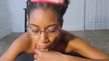 Preview 3 of Sunny Lion Fak - Nurse Rose Sucks Dick