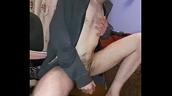 Preview 1 of Teen Pussy Suck Norwayn - Masturbation with a Squirt of Thick Sperm