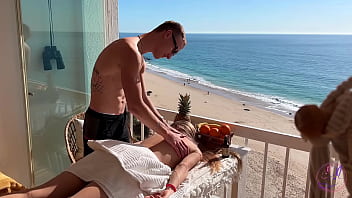 Preview 1 of Mather And Doter Xxx - Sex Masseur on Call Did His Job Well on Public