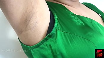 Preview 4 of Bdsm Clit Cut Off - Changing the Saree Blouse - pressing my big boobs