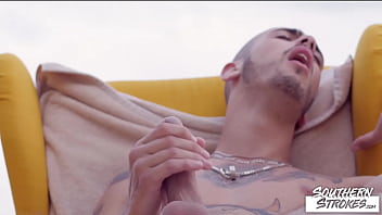 Preview 2 of Www Xxxmom Co - SOUTHERNSTROKES Tattooed Jock Ari Nucci Masturbates Solo