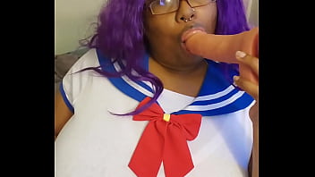 Preview 2 of Goiyy - SSBBW Sailor Scout Sucks Your Cock