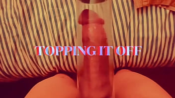 Preview 1 of Messy Sloppy Spit Lesbian Gag - Pump It Just Few More Seconds To Top It Off