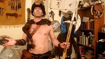 Preview 3 of Desi Pussy Massage - Nerd porn Viking Berserker myths by Max Shenanigans