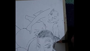 Preview 1 of Tube Slim Russian - DRAWING TWO FINGERS