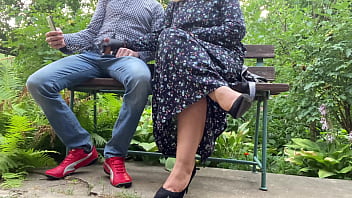 Preview 3 of Juicy Indian - Cum for hot milf cuckold hubby right outside