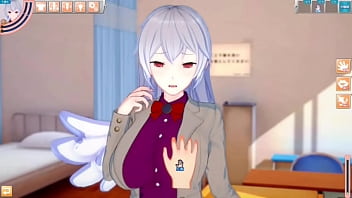 Preview 1 of Deja Casts - 【エロゲーコイカツ！】東方 稀神サグメにおっぱい揉みまくりH！3DCG巨乳アニメ動画(東方プロジェクト)【ヘンタイゲーム とうほう さぐめ きしん】