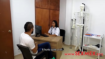 Preview 2 of Mp3 Xvideo - Camila Costa helps his patient to get a boner
