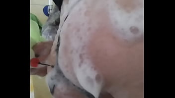 Preview 4 of Frry Sex - Leia sissy goth en el ba&ntilde_o