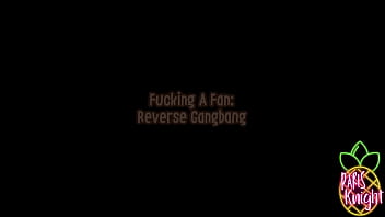 Preview 1 of Anal Harf - Fucking A Fan! Giving Him a Reverse Gangbang (preview)