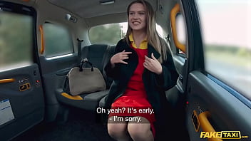 Preview 1 of Son Fuk Hard Mom - Fake Taxi She took the condom off and let me stick it in her ass!