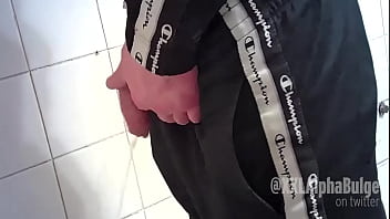 Preview 1 of Cop Amreka Nude Gals - Massive Schlong Pissing Spy Video