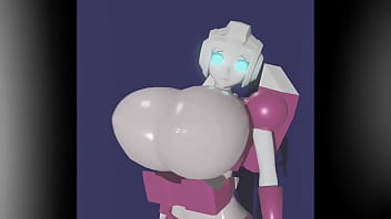 Preview 4 of Mofos Agen Porn - Arcee&rsquo_s Breast Expansion in 14Mins Loop (SquishyKaiserin)
