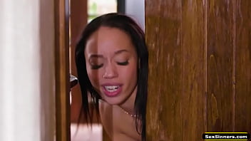 Preview 3 of Sxs Video Free Sxs - SexSinners.com - Ebony teen rimmed n anal by bros friend
