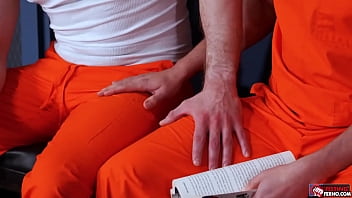 Preview 1 of Lilly F - Fistingferno.com - The veteran prisoner slowly slips his hand into Aces ass while still barebacking him
