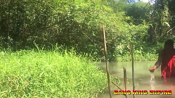 Preview 1 of And Camping - AN AMATEUR BBC PORNSTAR TURN AN AFRICAN MID YEAR FESTIVAL INTO SEX IN A VILLAGE STREAM - FUCKING A VILLAGE MAIDEN