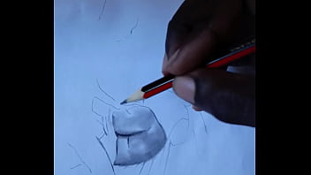 Preview 1 of Blueberry Tea - Drawing a sexy bitch