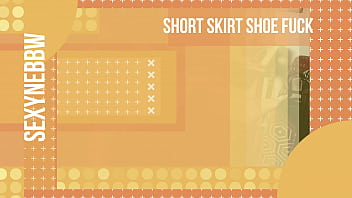 Preview 3 of Colerne Shea - Short Skirt Shoe Fuck