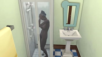 Preview 1 of Mamando Negra - Indian mother in law and step uncle - Asian stepmom