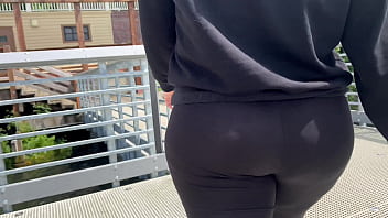 Preview 2 of Cartoon Xvideoben 10 - VPL Big Butt Public Dock