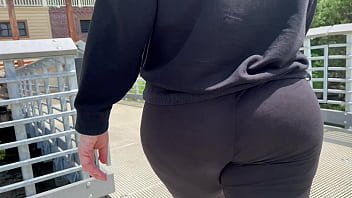 Preview 4 of Cartoon Xvideoben 10 - VPL Big Butt Public Dock
