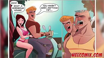 Preview 2 of Butty Of Sis - Welcome to the hot neighbors - The Pervert Home