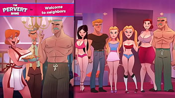 Preview 3 of Butty Of Sis - Welcome to the hot neighbors - The Pervert Home