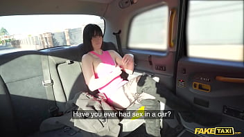 Preview 2 of Animel Garls - Fake Taxi Hot Italian babe loves taking a big cock down her throat and gags