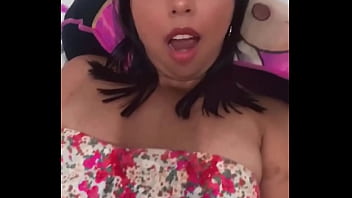 Preview 3 of Semi Bkue - My stepsister masturbates every day until her pussy is full of cum,  she is a bitch with a very big ass