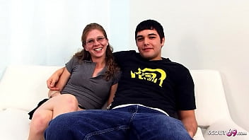 Preview 1 of Periya Sunni - Loser Cuckold BF watch his Ginger Nerd Girlfriend have Sexy with BBC
