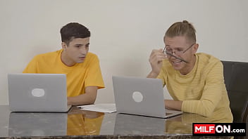 Preview 2 of Malu Sex Beauty - Teen boy fucking two horny big tit MILFs one at a time - Ryan Keely,  Shay Sights,  Ricky Spanish