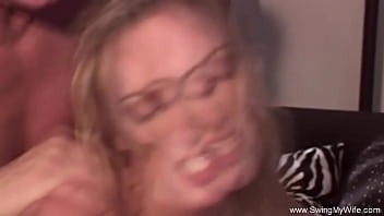 Preview 3 of Momsbangteens Full Videos - Double Penetration Interracial 3some For Horny Blonde Wife