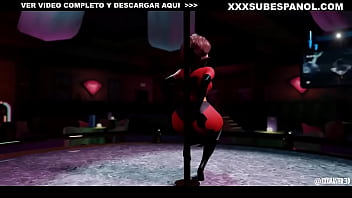 Preview 1 of Reallifecam Voyeur Living Room - La Corrupcion de Helen Parr  La Increible Milf - Capitulo 01 - Sub Espa&ntilde_ol